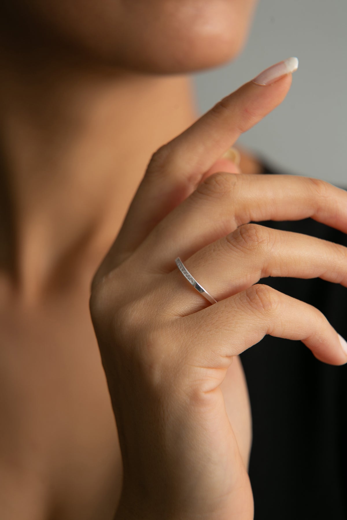 Bague tendance en argent sterling 925 pour femmes, vente en gros