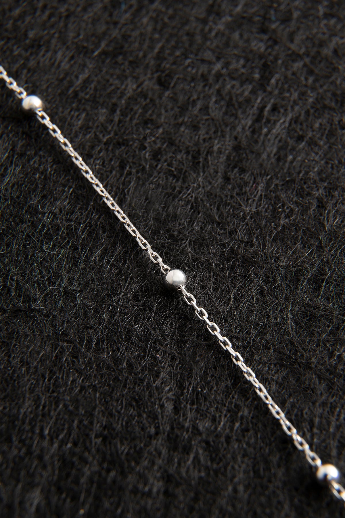 Bracelet en chaîne à boules  en argent sterling 925 pour femmes ,vente en gros