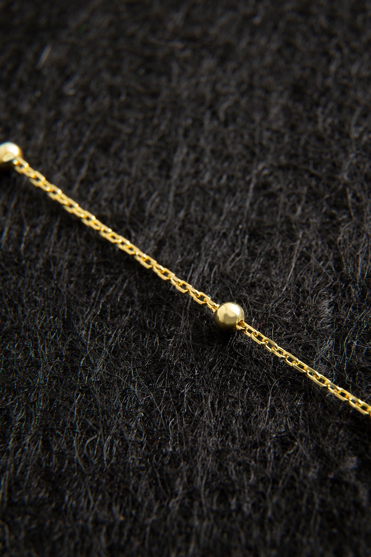 Wholesale Gold-Plated Ball Chain Bracelet