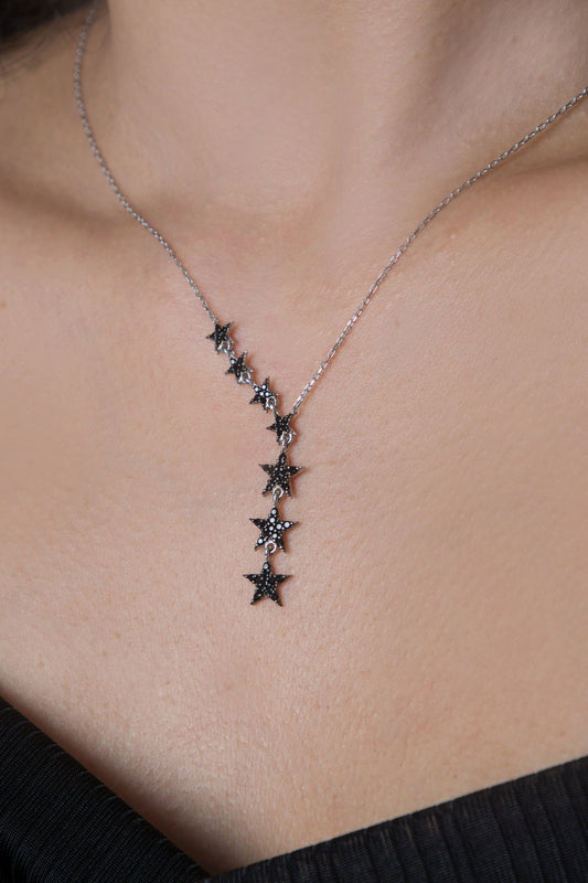 Wholesale Women's Milky Way Model Silver 925 Sterling Silver Necklace