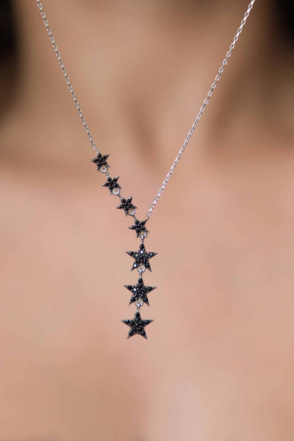 Wholesale Women's Milky Way Model Silver 925 Sterling Silver Necklace