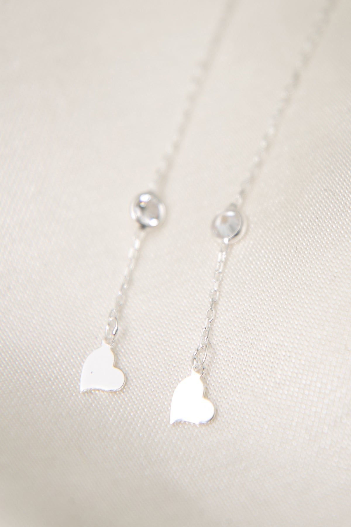 Wholesale Women's 925 Sterling Silver Heart Earrings